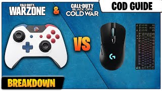 CONTROLLER vs MOUSE &amp; KEYBOARD for WARZONE and COLD WAR! Which is BETTER for you?! (Call of Duty)