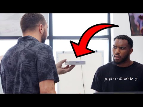 Smashing People's Phones, Then Giving Them A New iPhone 12..