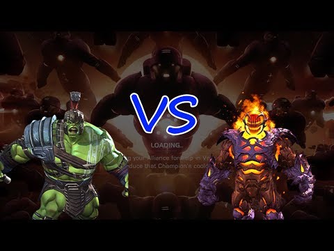 Gladiator Hulk (Ragnarok) vs Dormammu duel