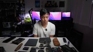 everything i carry every day. (while printing a memory)