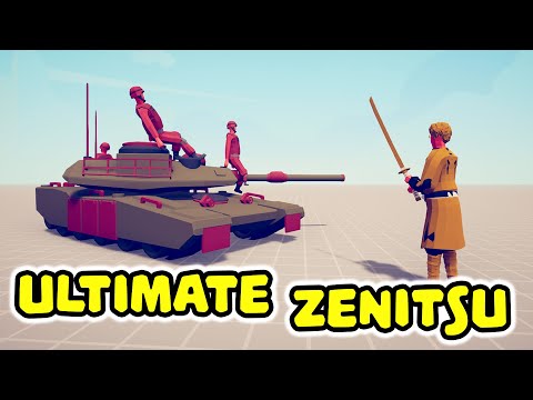 DEMON SLAYER ZENITSU vs EVERY SECRET UNIT | Totally Accurate Battle Simulator | TABS Demon Slayer