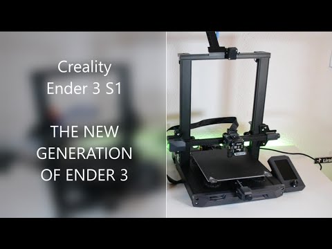 Creality Ender 3 S1 3D Printer - Unboxing and Review