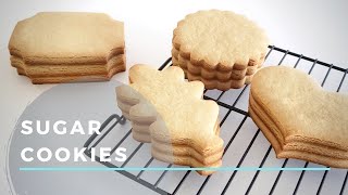 The Best Sugar Cookies to Decorate with Royal Icing (No Spread!!)