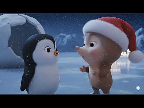 Little Margo and the Baby Penguin’s Magical Christmas on Ice! ❄️🐧