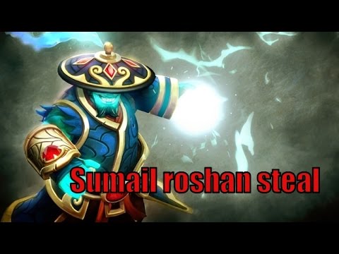 Sumail storm spirit steals roshan vs MVP