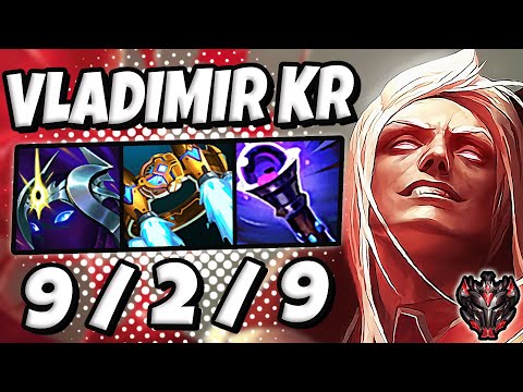 Vladimir vs Gangplank TOP [ DK Nuguri ] Patch 12.8 Korea Grandmaster ✅