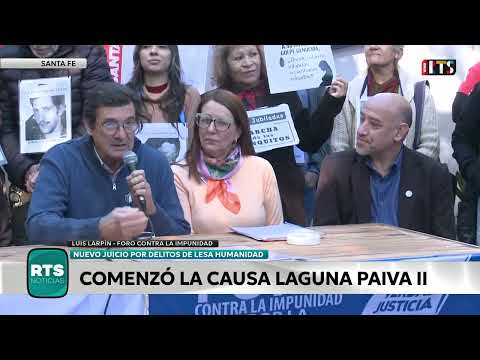 COMENZÓ EN SANTA FE EL JUICIO “LAGUNA PAIVA II” POR DELITOS DE LESA HUMANIDAD