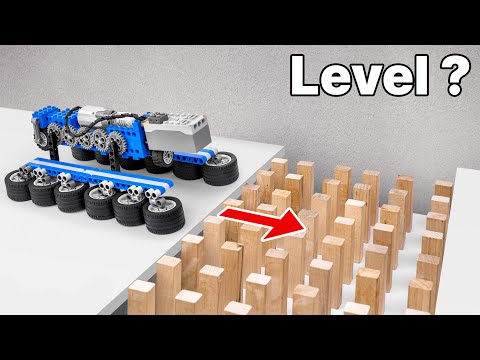 Challenge 5 Lego Walkers Across the Table | FM Lego Technic