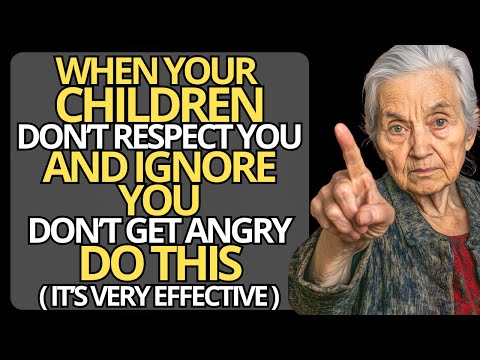 When your children don’t respect you and IGNORE YOU, stay CALM and DO THIS for EFFECTIVE RESULTS