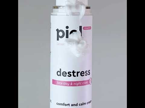 Увлажняющий крем для чувствительной кожи с натуральным SPF день/ночь Destress Cream. Тестер
