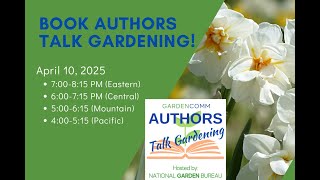 Authors Talk Gardening   Book Party preview with Teresa Woodard