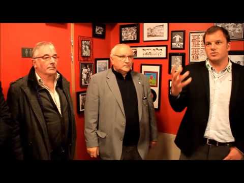 Remise des Maillots "Collector" Coupe de France à l'ASPTT Brest