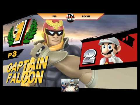 TNS 9/8/16 -  Pip (Mario) vs Rockie (Captain Falcon) - Losers R4