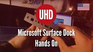 Microsoft Surface Dock Hands On [4K UHD]