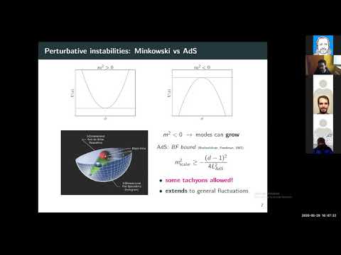 Ivano Basile - On Vacuum Stability without Supersymmetry: brane dynamics, bubbles and holography