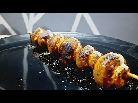 Grilled Mushrooms Recipe with English Subtitles | Grilled Mushroom without oven | Not Only Samayal