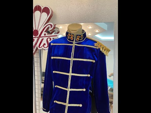 Costum de balet uniformă Husar soldat Spargatorul de nuci P 0265 - video 3