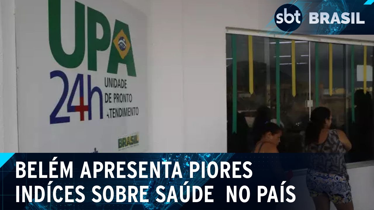 Moradores de Belém enfrentam caos na saúde pública | SBT Brasil (30/11/24)