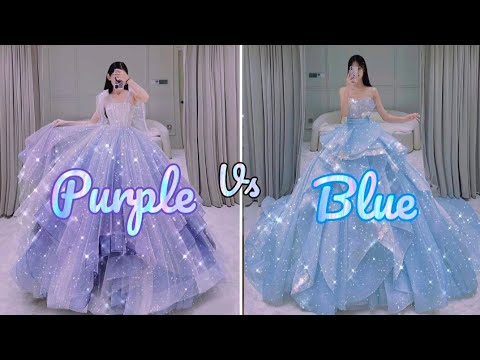 Purple 💜 Vs Blue💙 || Which Colour Is Your Favorite?😍 || #Chooseone