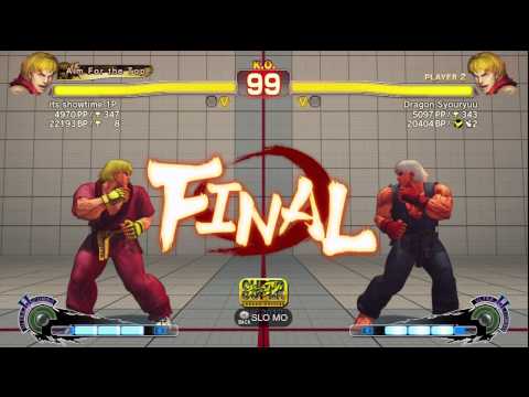its showtime 1P (Ken) Vs. Dragon Syouryuu (Ken)