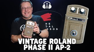 Video thumbnail for VINTAGE ROLAND PHASE II AP-2 by The Pedal Picassos