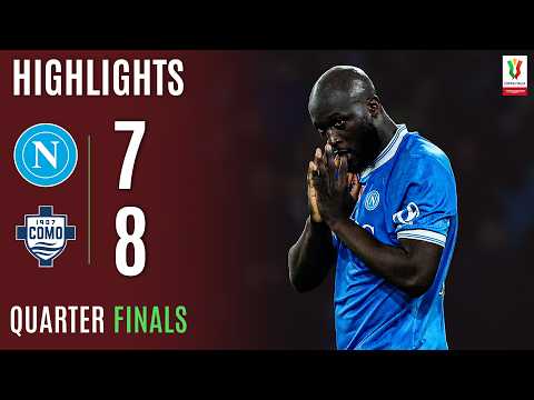 NAPOLI-COMO 7-8 AP | HIGHLIGHTS | Nail-Biting Shootout In Naples | Coppa Italia Frecciarossa 2025/26