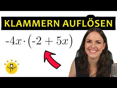KLAMMERN auflösen mit x – Klammern ausmultiplizieren, Terme vereinfachen