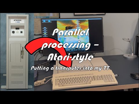 Parallel processing Atari style - putting an ATW transputer into my TT