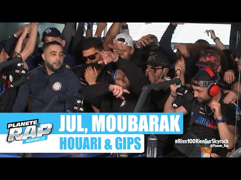 Jul feat. Gips, Moubarak & Houari "La frappe de Tanger" #PlanèteRap