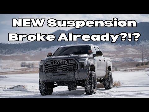 NEW Suspension Broken Already? | 2023 Toyota Tundra SuperLift