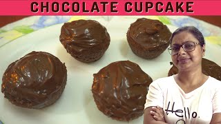 Mini Chocolate Cupcake with Chocolate Frosting