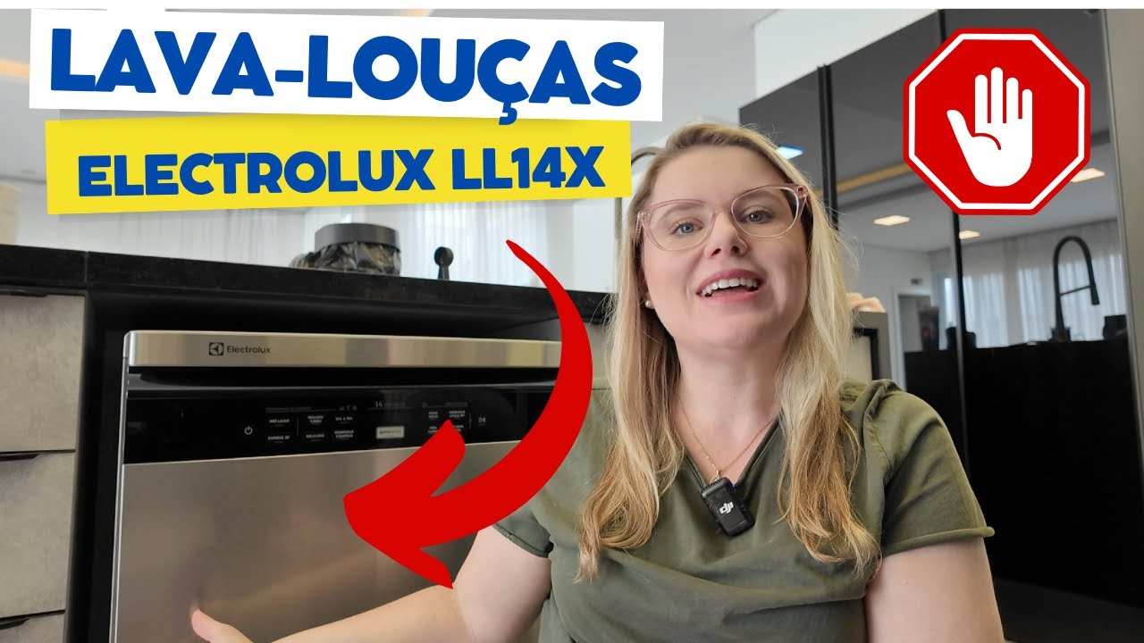 Lava louças Electrolux LL14X 14 Serviços | Review Completo! | Valeu a Compra?