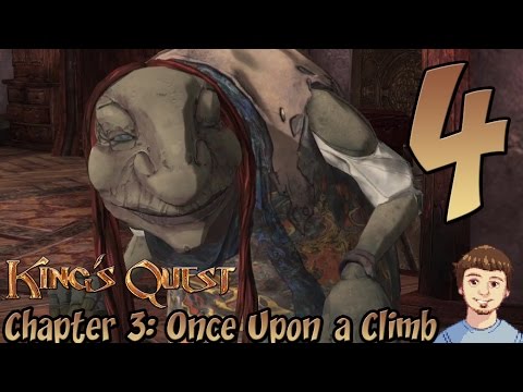King's Quest Chapter 3: Once Upon a Climb Walkthrough - PART 4 - Lovely Old Hagatha!!