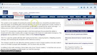 "New alert system gives president special code for emergency messages"