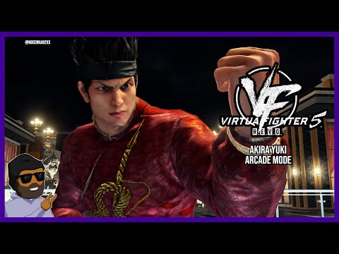 Virtua Fighter 5 R.E.V.O-Akira Yuki Arcade Mode