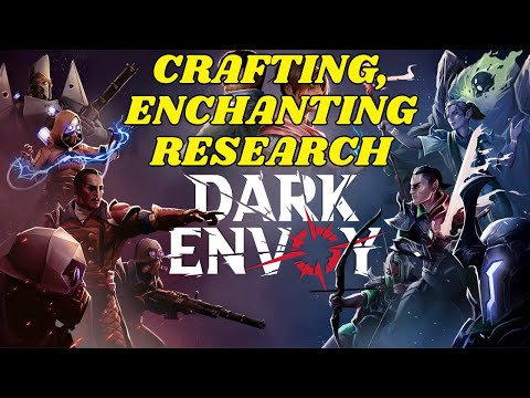 How Crafting, Enchanting & Research Work in Dark Envoy