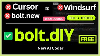 Bolt DIY + Deepseek V3 + Gemini 2.0 : This FREE AI Coder BEATS V0, Bolt & Cursor!