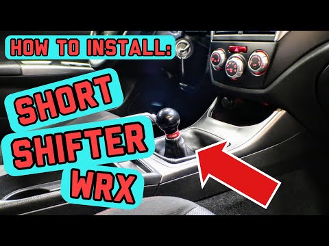 INSTALL WRX SHORT THROW SHIFTER | 2008 2009 2010 2011 2012 2013 2014 | HOW TO TUTORIAL COBB