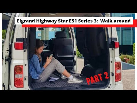 Nissan Elgrand E51 Highway Star Series 3: Features and Walk around - Part 2
