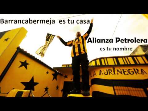 "MI MAQUINA AMARILLA   ALIANZA PETROLERA" Barra: Dominio Aurinegro &bull; Club: Alianza Petrolera