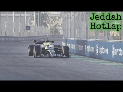F1 22 Jeddah Hotlap + Setup (Top 100, 1:26,8)
