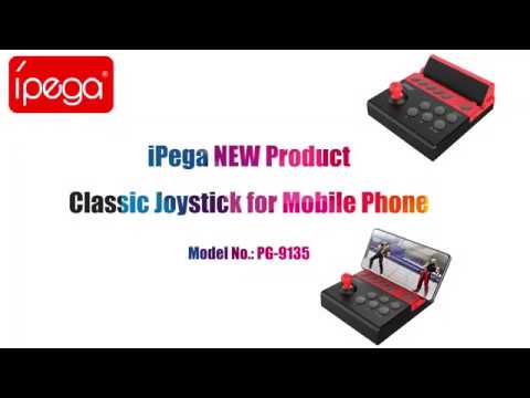 Ipega PG-9135 belaidis muštynių žaidimų pultas skirtas žaisti Android ir IOS žaidimus video