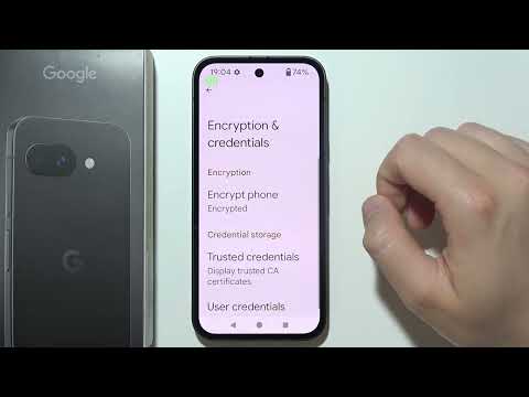 Pixel 9a: How to Clear Credentials