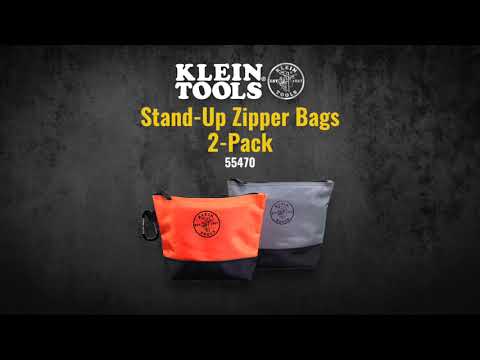 Klein Tools 55569 Stand-up Zipper Bags, 5-Pack