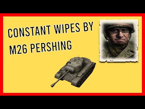 One minute of constant wipes with M26 Pershing [COH2]