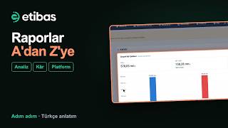 E-Ticaret Raporları A'dan Z'ye: Analiz, Kârlılık, Performans | Etibas