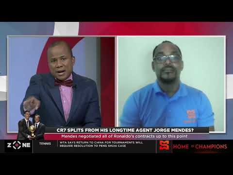 CR7 splits from his longtime agent Jorge Mendes? Mendes negotiated all CR contracts up to this point