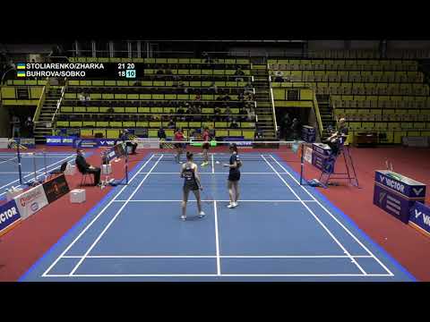 Match point - Stoliarenko / Zharka vs Buhrova / Sobko - WD, SF - Ukraine Open 2022
