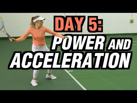 5 Days To A Killer Tennis Forehand - Day 5: Power and Acceleration
