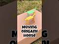 Origami Moving Paper Horse Origami Horse